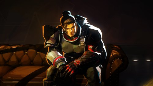 Cyberpunk Warrior Resting - Related StockWalls wallpaper
