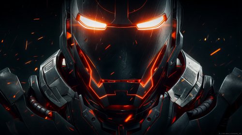 Iron Man Armor Glow - Related Ghetto Wallpapers wallpaper