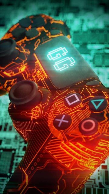 Cyberpunk Controller Wallpaper - Related 4K Wallpapers wallpaper