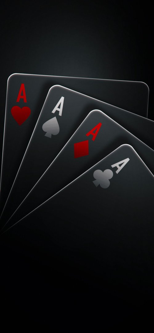 DarkAcesPlayingCardsWallpaper