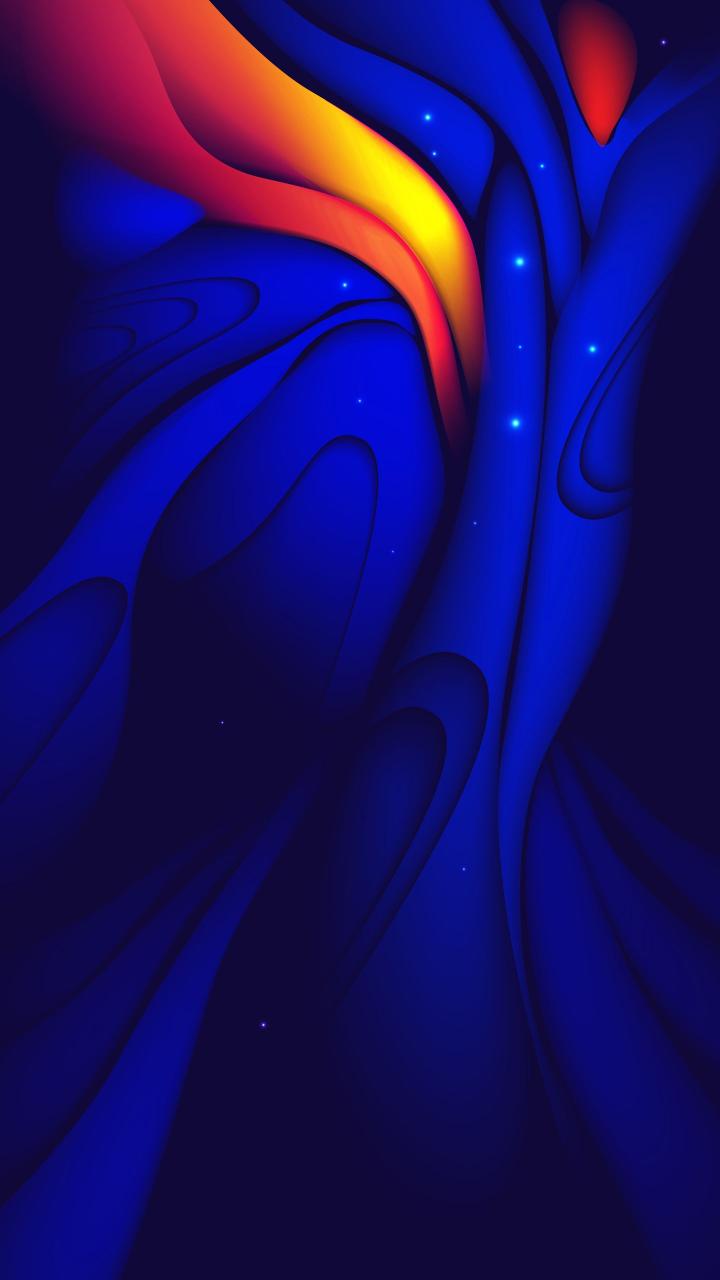 Abstract Blue Light Waves - Related Ghetto Wallpapers wallpaper