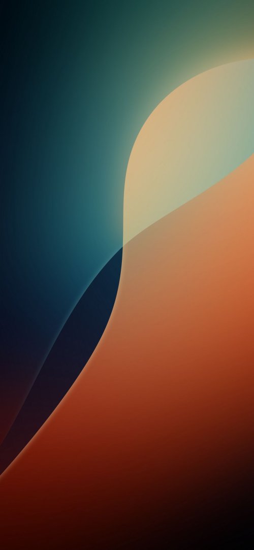 Abstract Gradient Curves - Dope Wallpapers Wallpaper