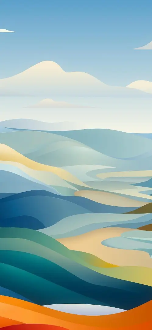 Abstract Landscape Serenity - Related StockWalls wallpaper