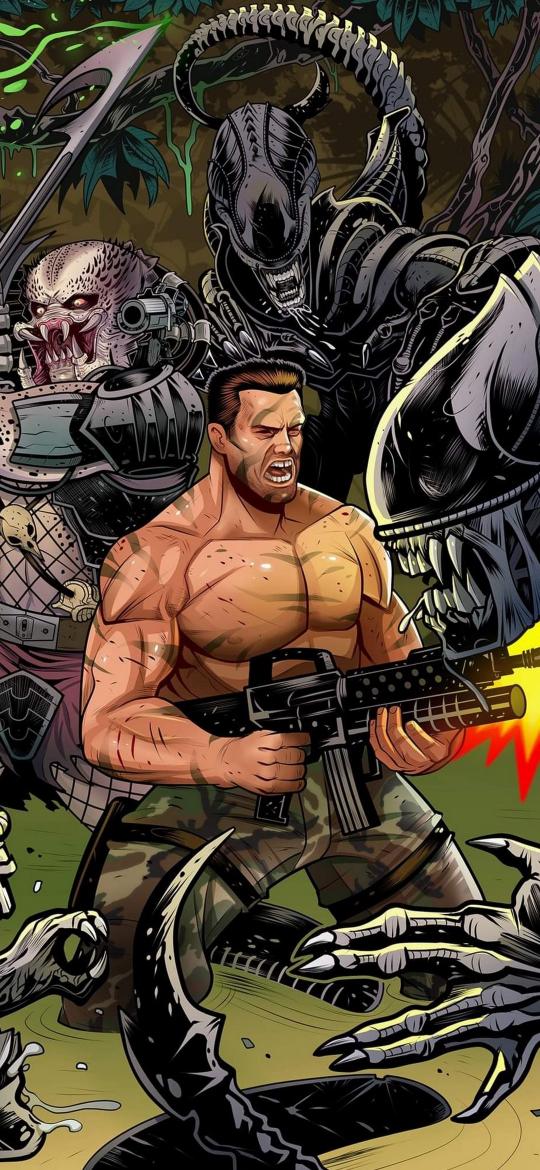 Alien vs Predator Showdown