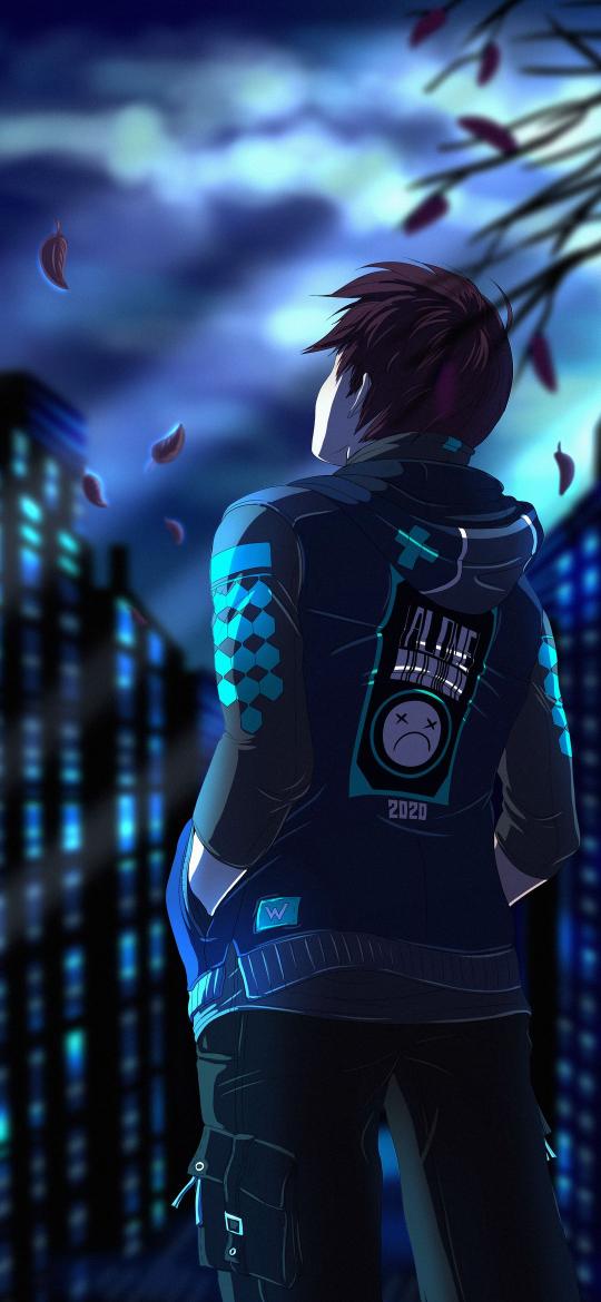 Alone in Blue City - Related Dope Wallpapers wallpaper