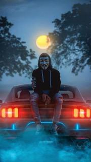 Anonymous Car Night - Related Dope Wallpapers wallpaper