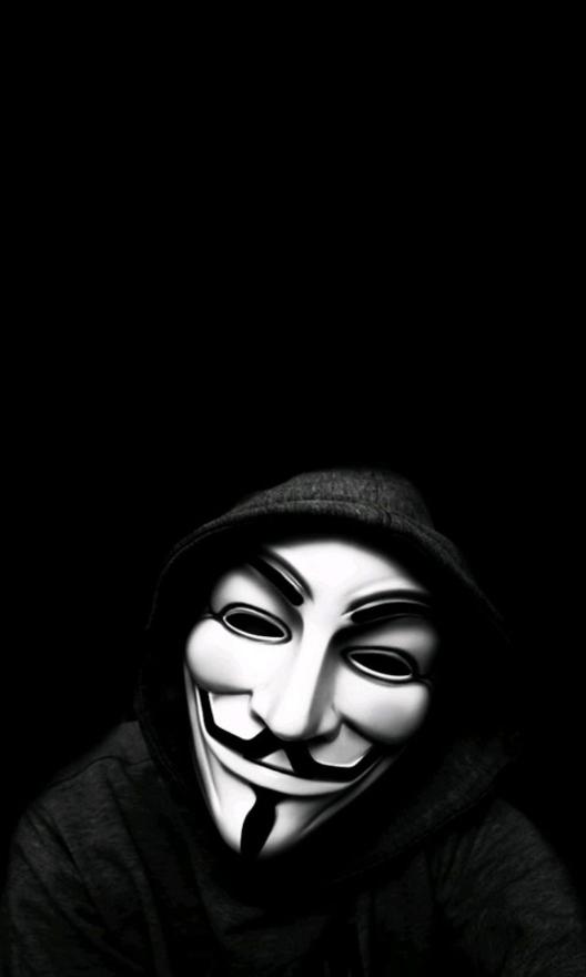 Anonymous Mask in Darkness - Related Ghetto Wallpapers wallpaper