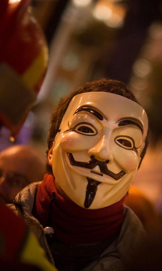 Anonymous Mask Portrait - Related 4K Wallpapers wallpaper