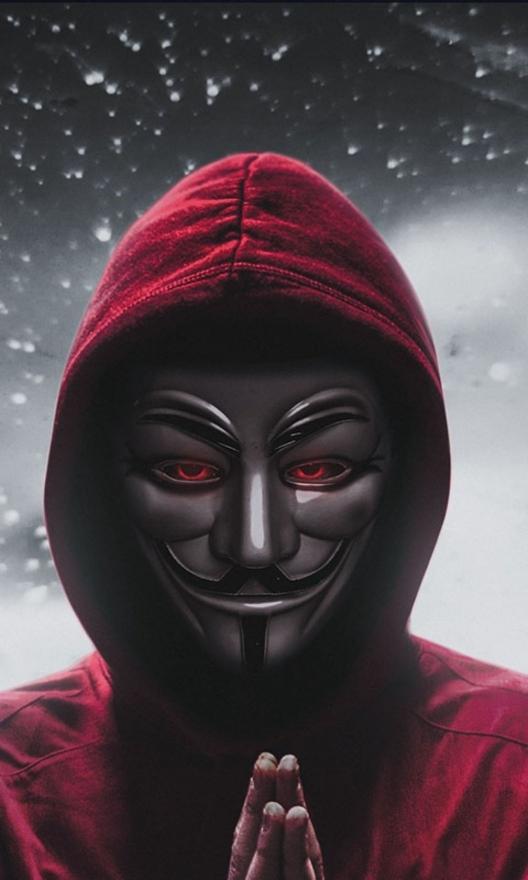 Anonymous Red Eyes - Related Dope Wallpapers wallpaper