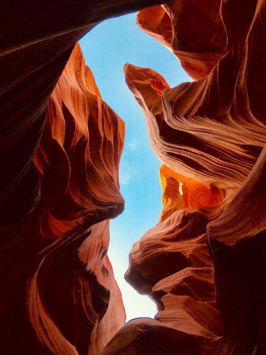 Antelope Canyon Sky View