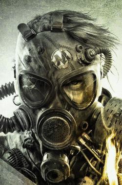 Apocalyptic Gas Mask Warrior