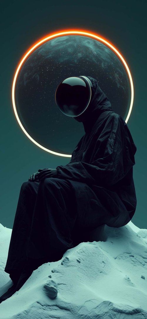 Astronaut Contemplation - Related Ghetto Wallpapers wallpaper