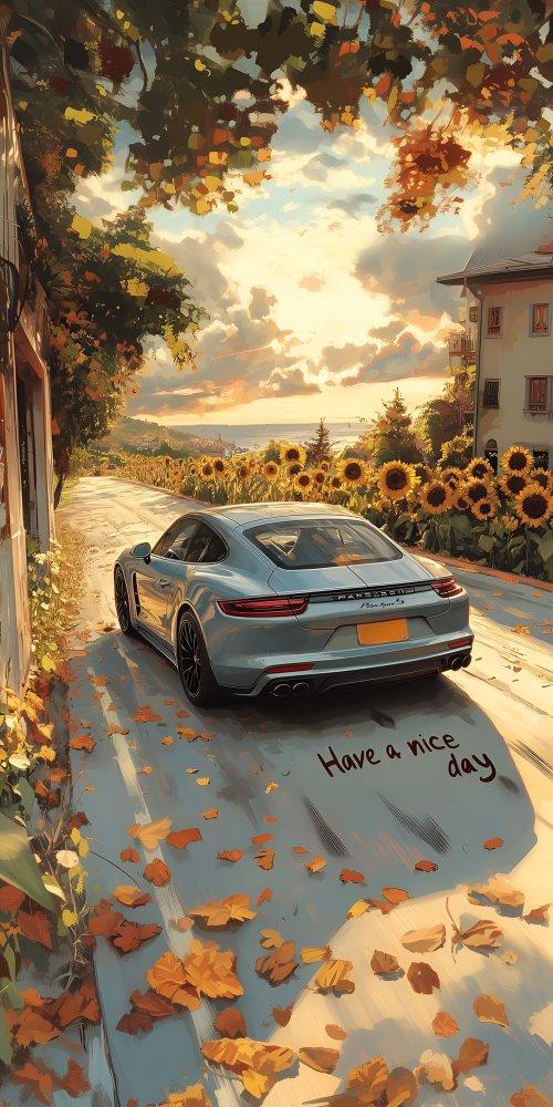 Autumn Porsche Road Trip - Related Dope Wallpapers wallpaper