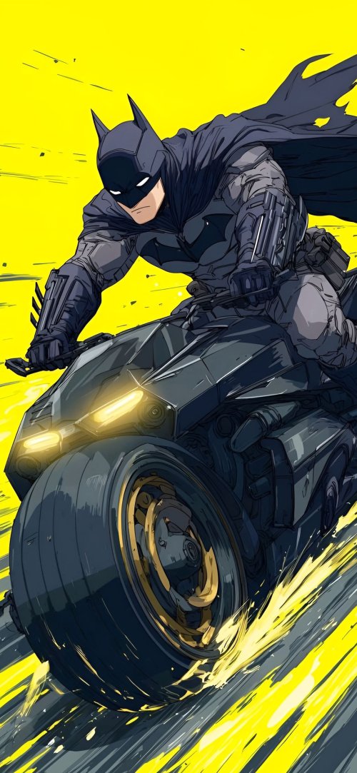 Batman on Batcycle - Related Ghetto Wallpapers wallpaper