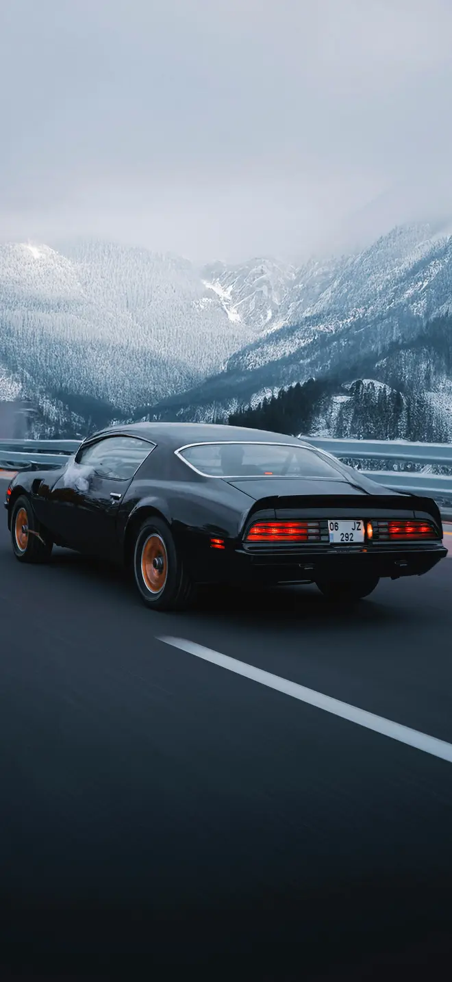 Black Car Mountain Road
