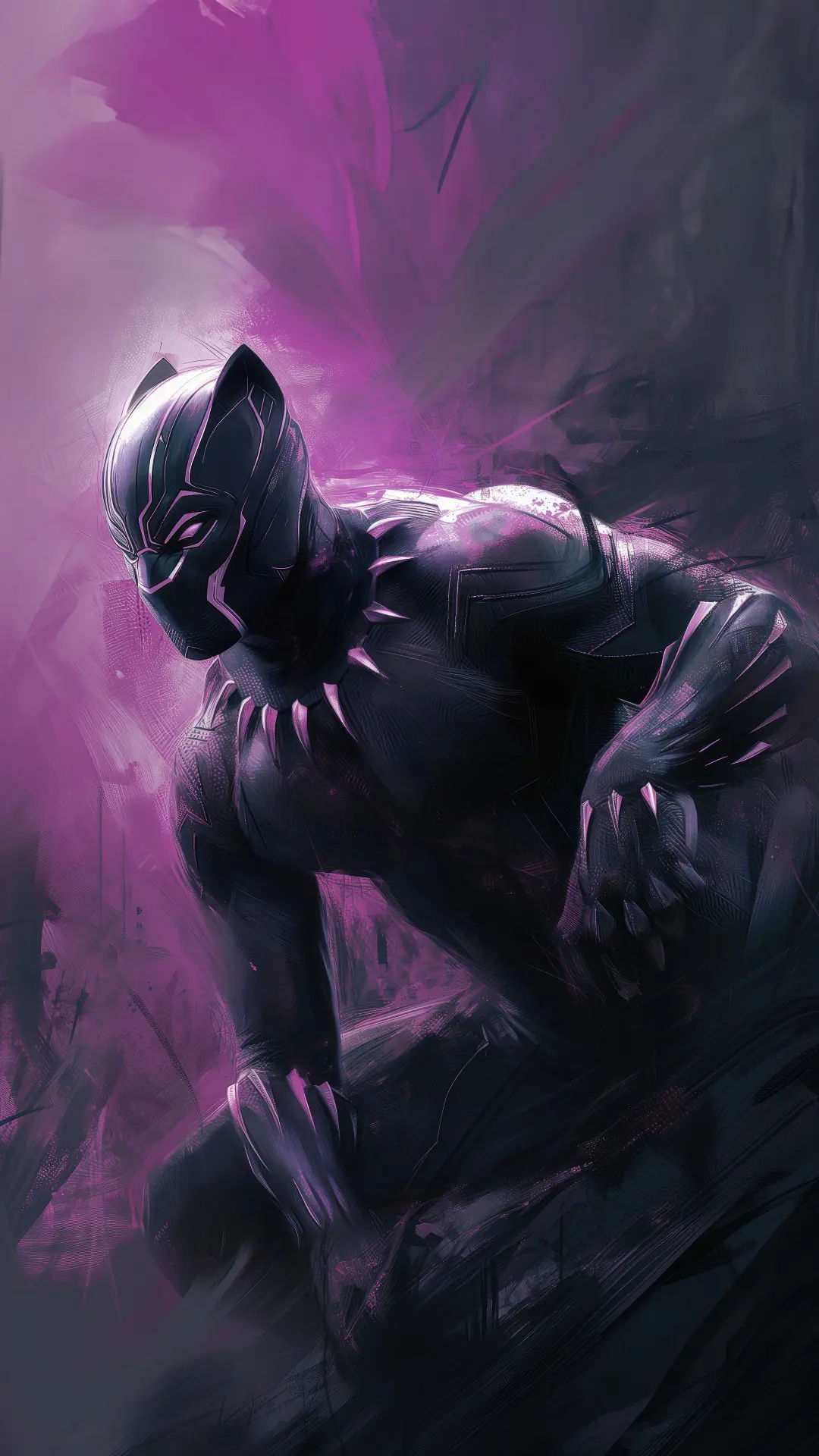 Black Panther Purple Haze - Related Dope Wallpapers wallpaper