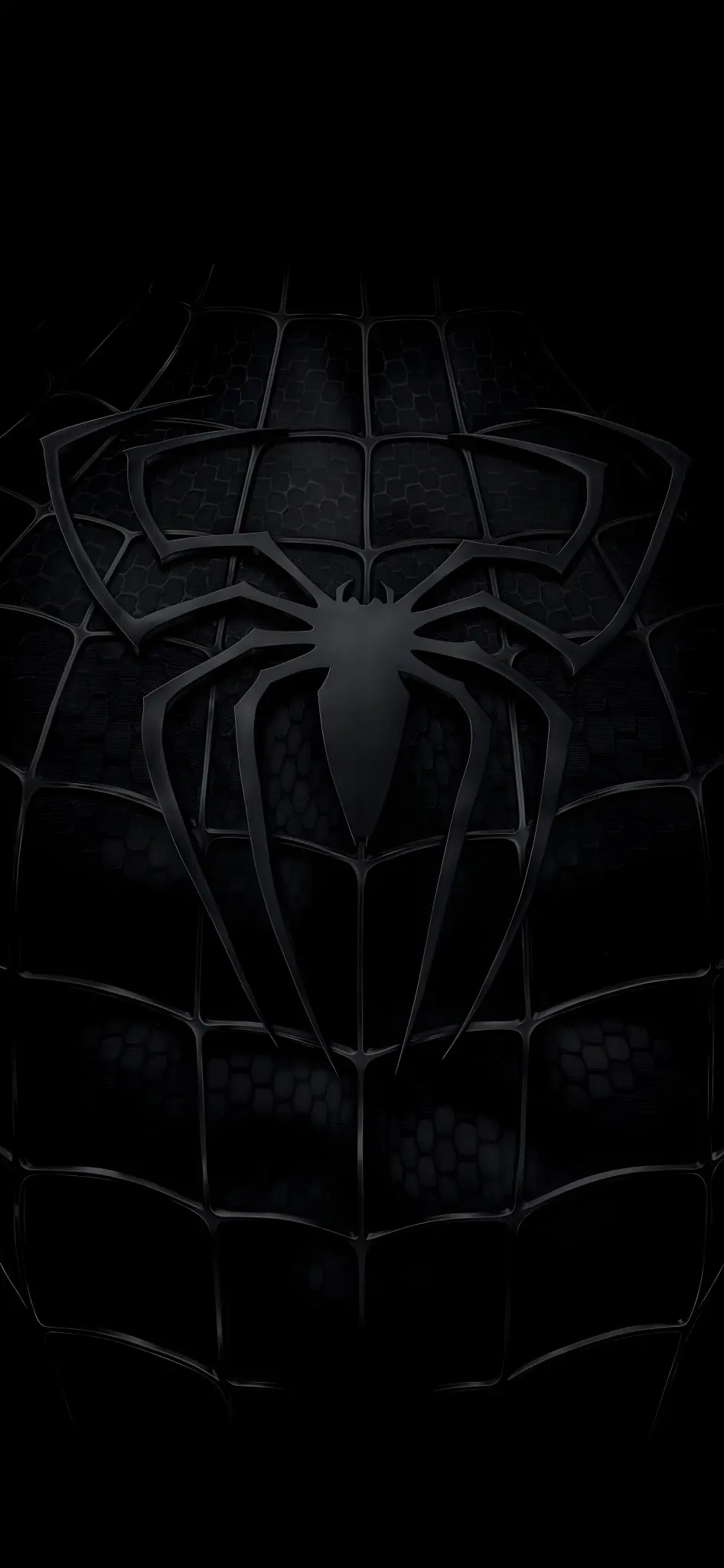 Black Spider Suit Emblem - Related 4K Wallpapers wallpaper
