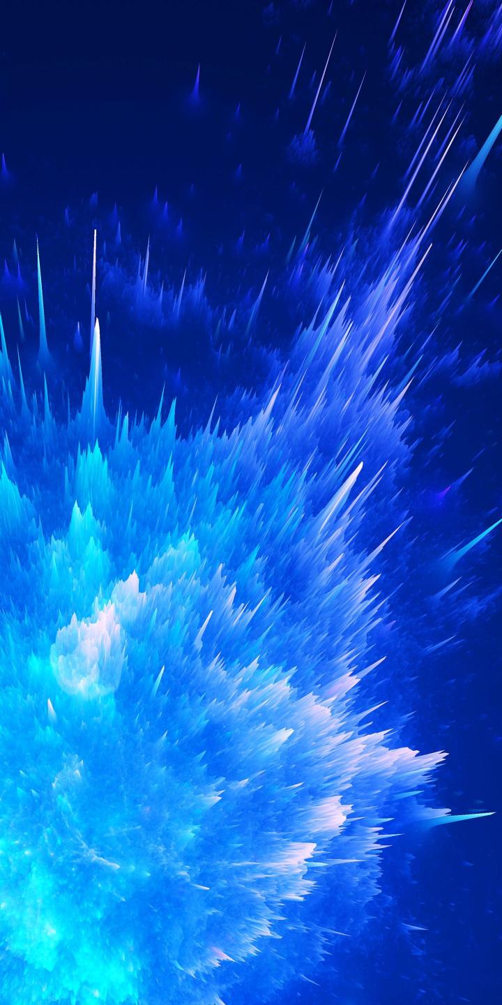 Blue Abstract Explosion - Related Ghetto Wallpapers wallpaper