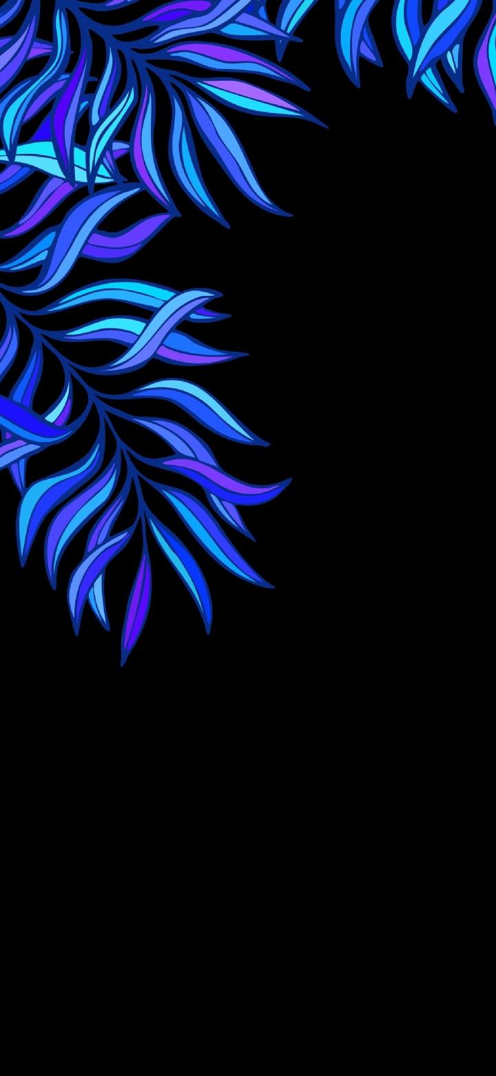 Blue Leaf Pattern - Related Dope Wallpapers wallpaper