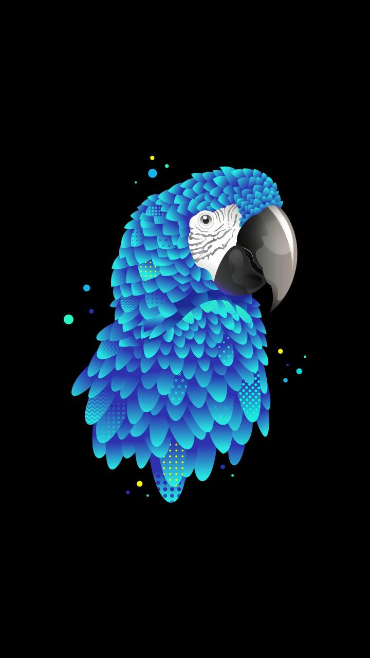Blue Macaw Illustration - Related Dope Wallpapers wallpaper