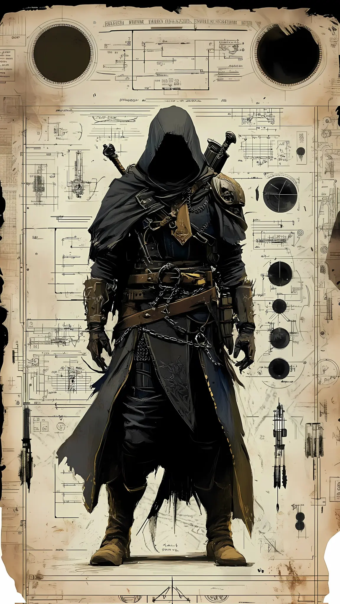 Blueprint Assassin - Related 4K Wallpapers wallpaper