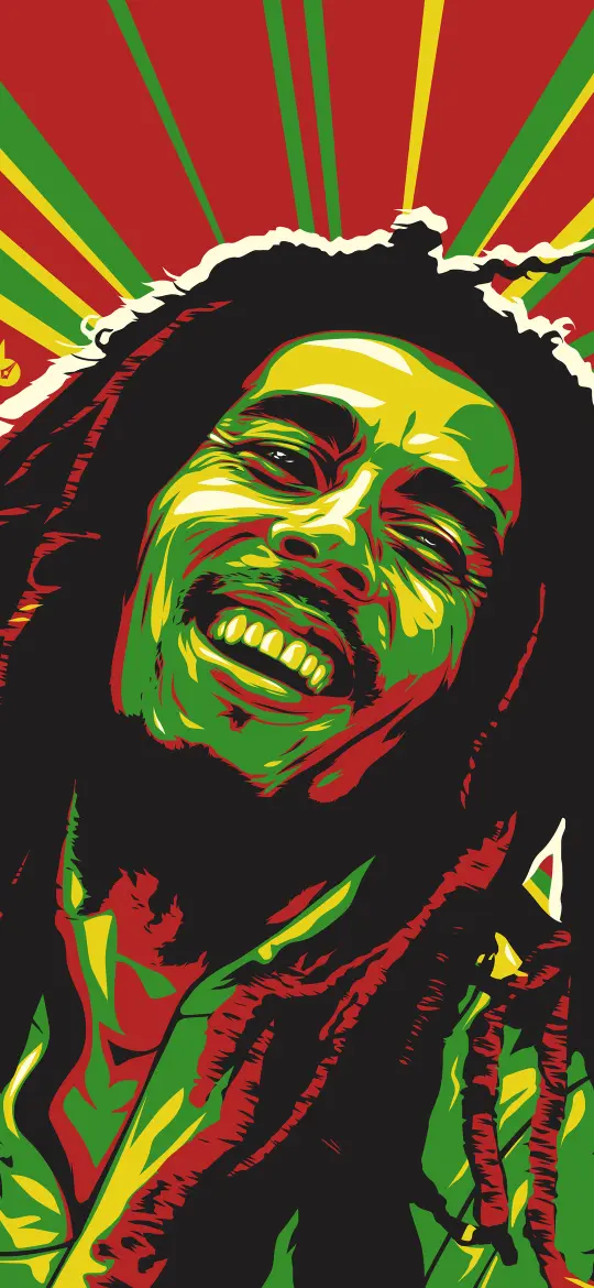 Bob Marley Portrait Art - Related Ghetto Wallpapers wallpaper