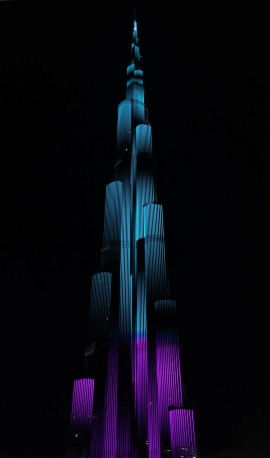 Burj Khalifa at Night