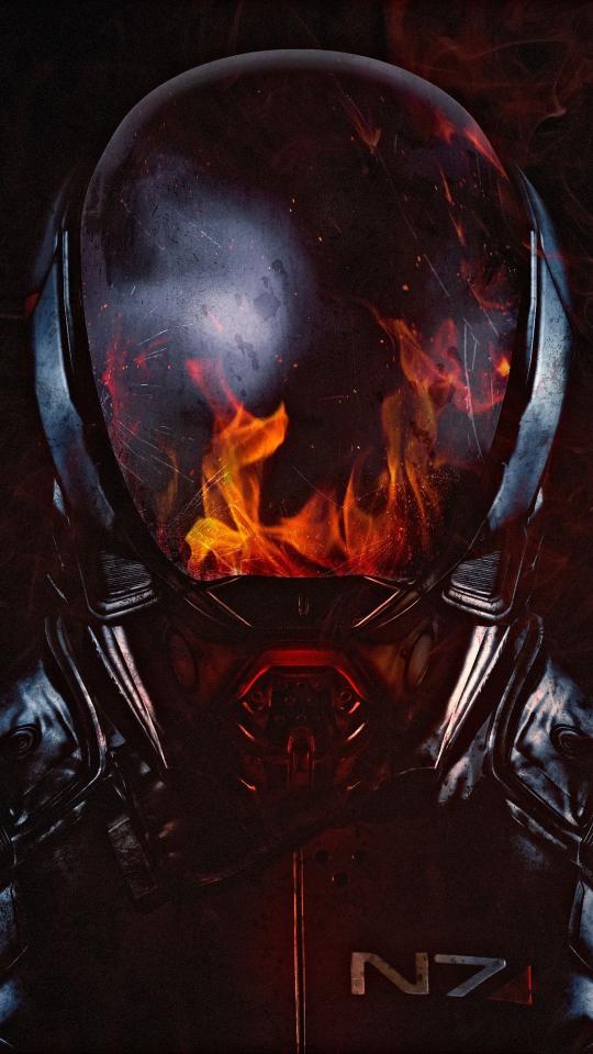 Burning Space Suit - Related Anime Wallpapers wallpaper