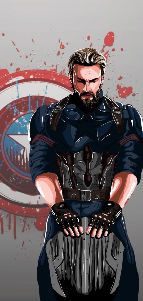 Captain America Vector Art