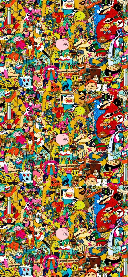Cartoon Character Mashup