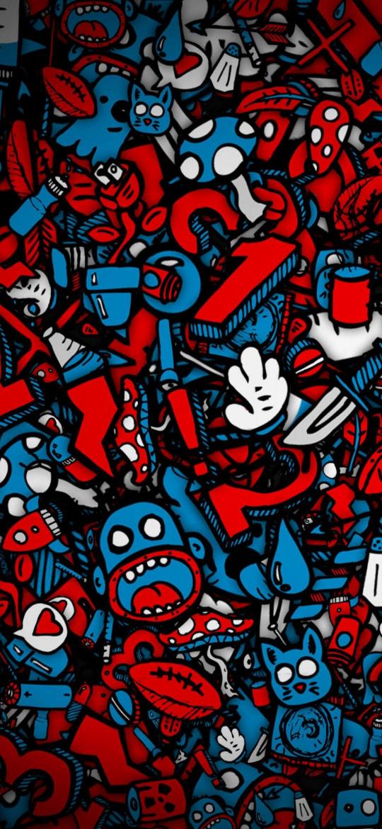 Cartoon Doodle Chaos