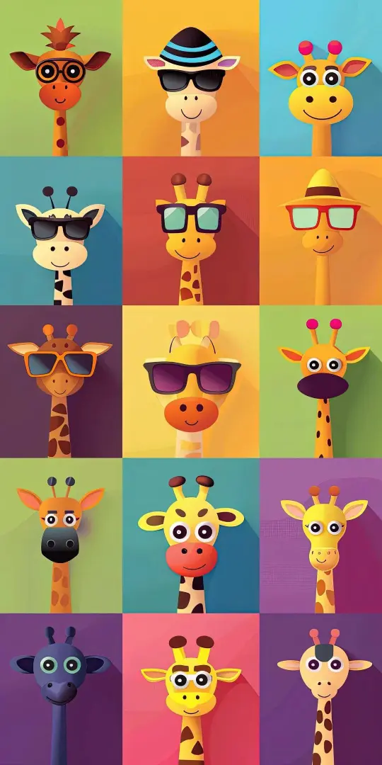 Cartoon Giraffe Collection - Related Ghetto Wallpapers wallpaper