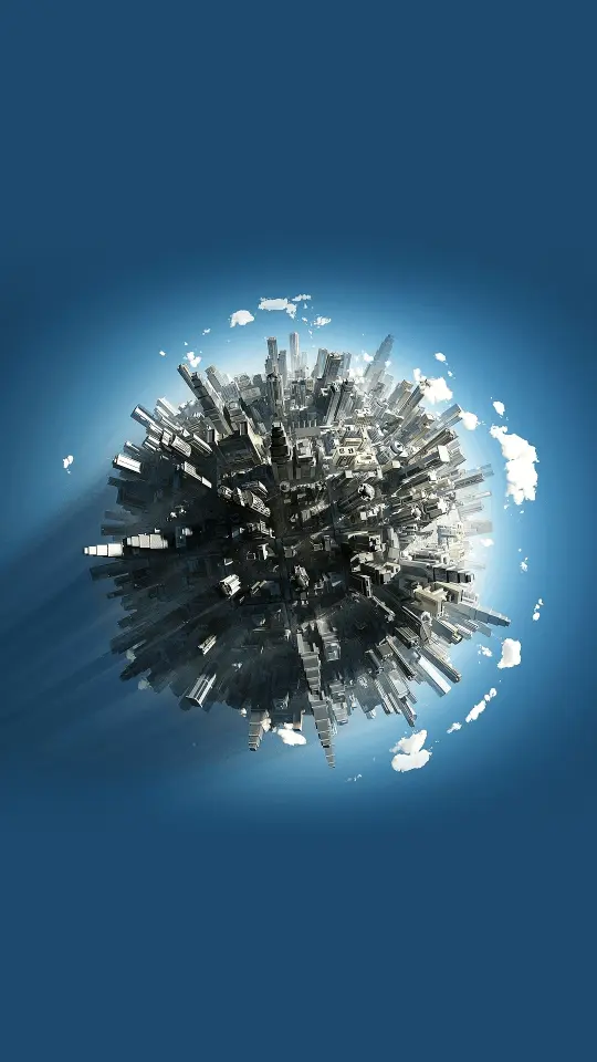 City Globe in the Sky