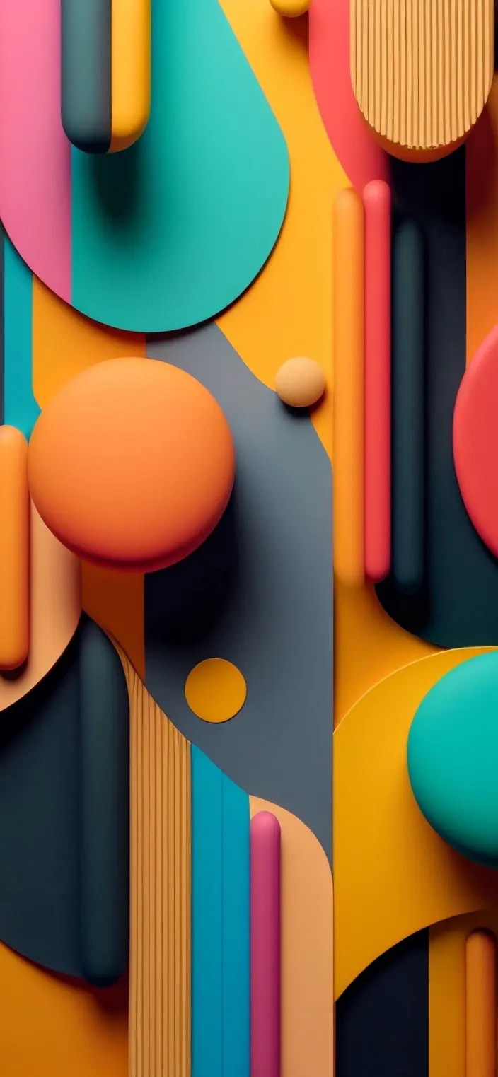 Colorful Geometric Shapes - Related Dope Wallpapers wallpaper