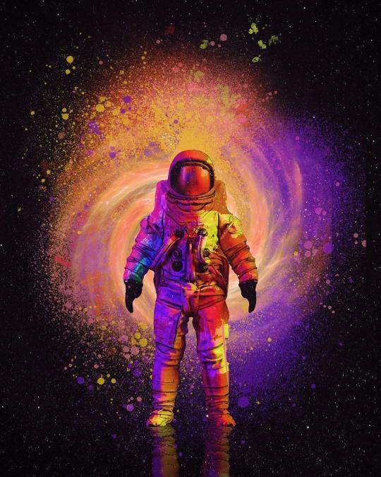 Colorful Space Explorer - Related Ghetto Wallpapers wallpaper