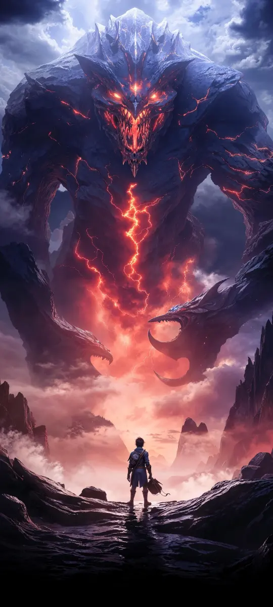 Colossal Lava Monster - Related Dope Wallpapers wallpaper