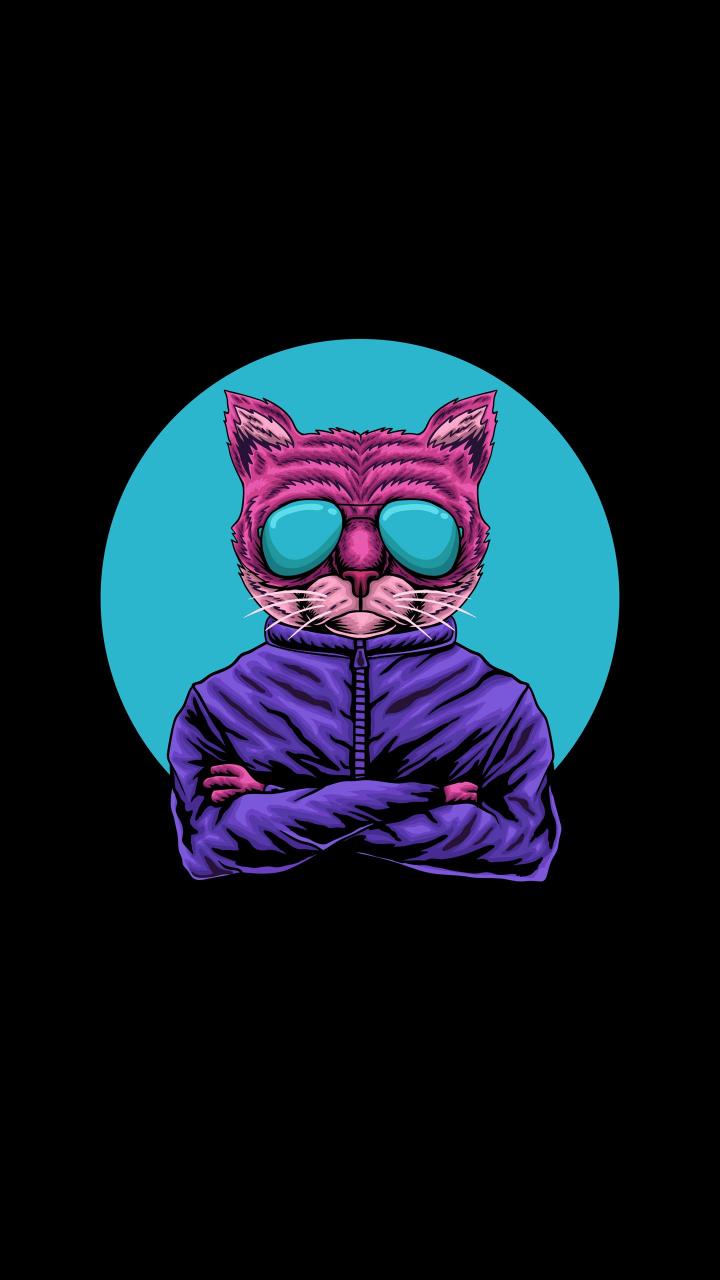 Cool Cat Illustration