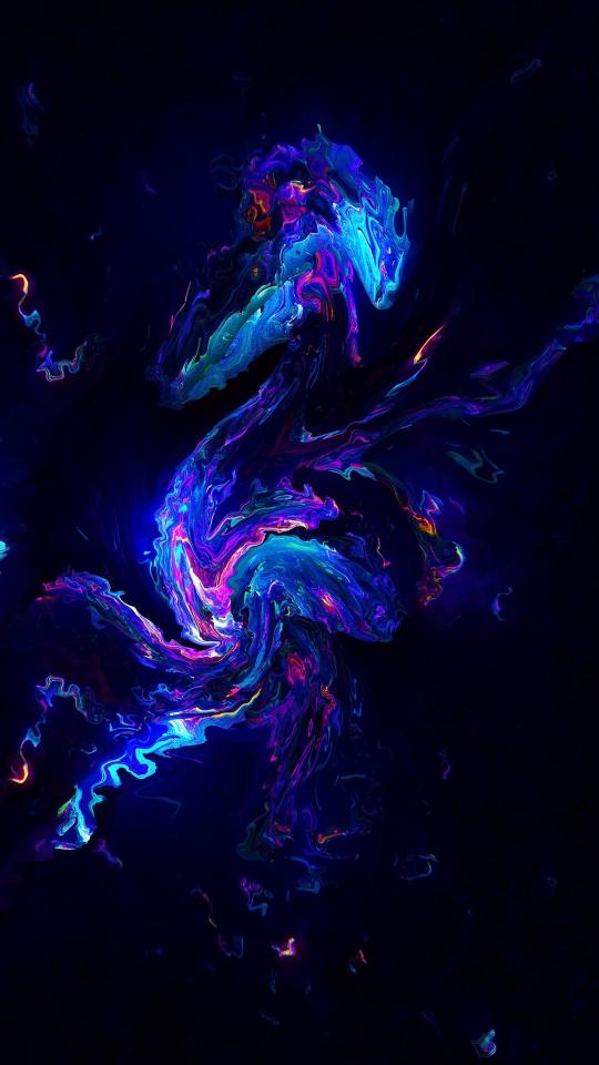 Cosmic Fluid Art - Related Dope Wallpapers wallpaper