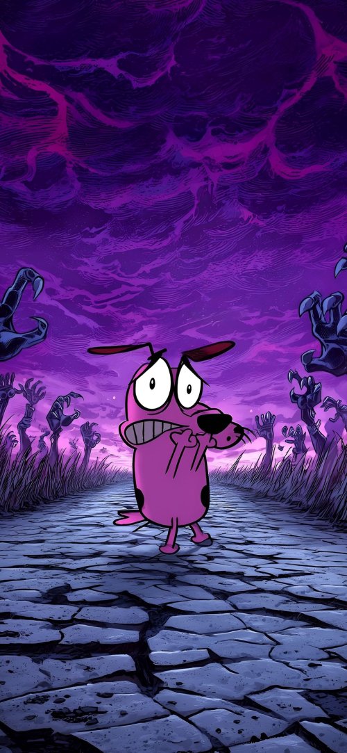Courage the Cowardly Dog - dope Wallpaper