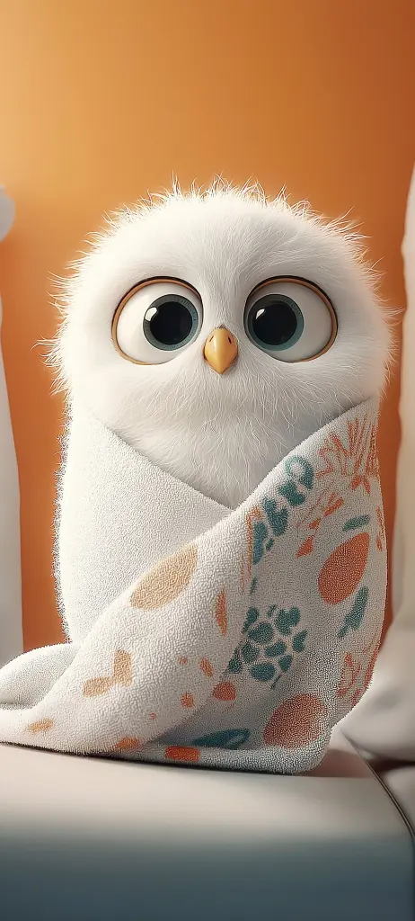 Cozy Chick in Towel - Related Dark Wallpapers wallpaper