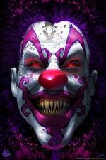 Creepy Clown Grin - Related Dope Wallpapers wallpaper