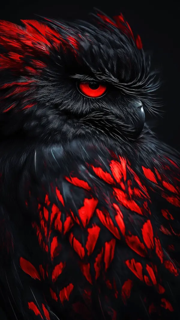 Crimson Gaze Owl - Related Dope Wallpapers wallpaper