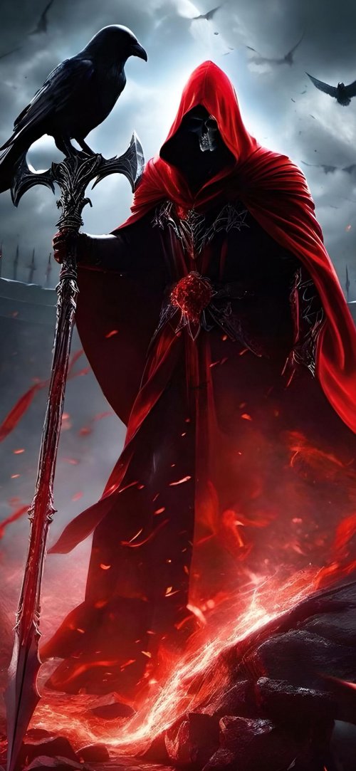 Crimson Reaper and Raven