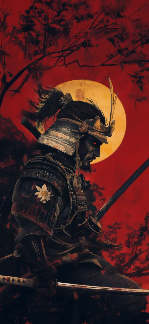 Crimson Samurai Warrior - Related Dope Wallpapers wallpaper