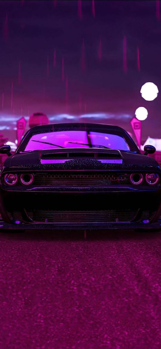Cyberpunk Challenger Rain