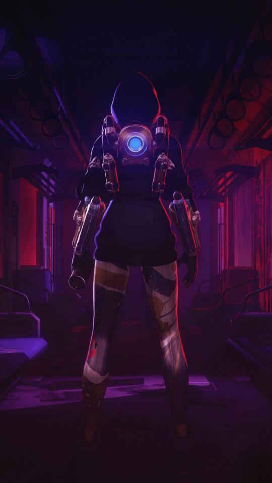 Cyberpunk Subway Rider - Related Ghetto Wallpapers wallpaper