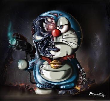 Cyborg Doraemon - Related Ghetto Wallpapers wallpaper