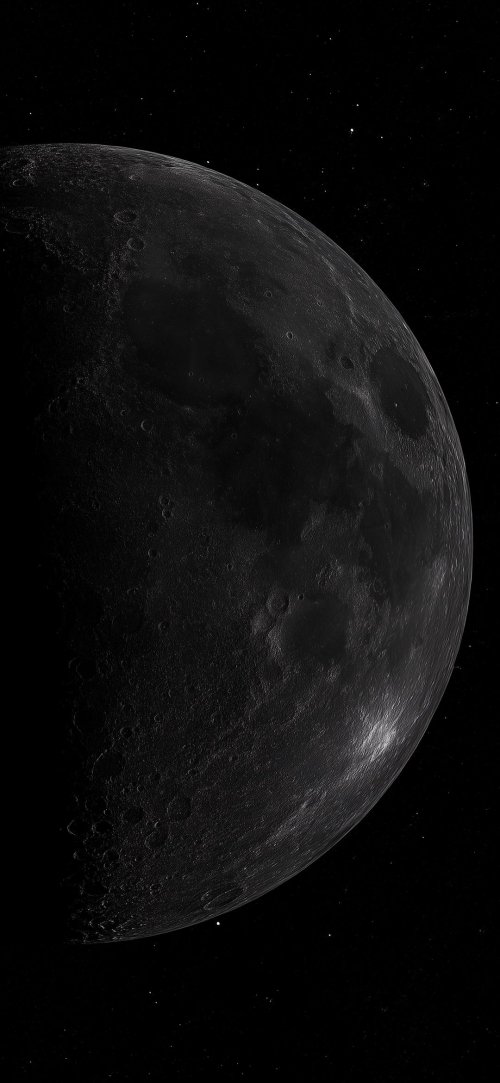 Dark Moon Space - Related Ghetto Wallpapers wallpaper