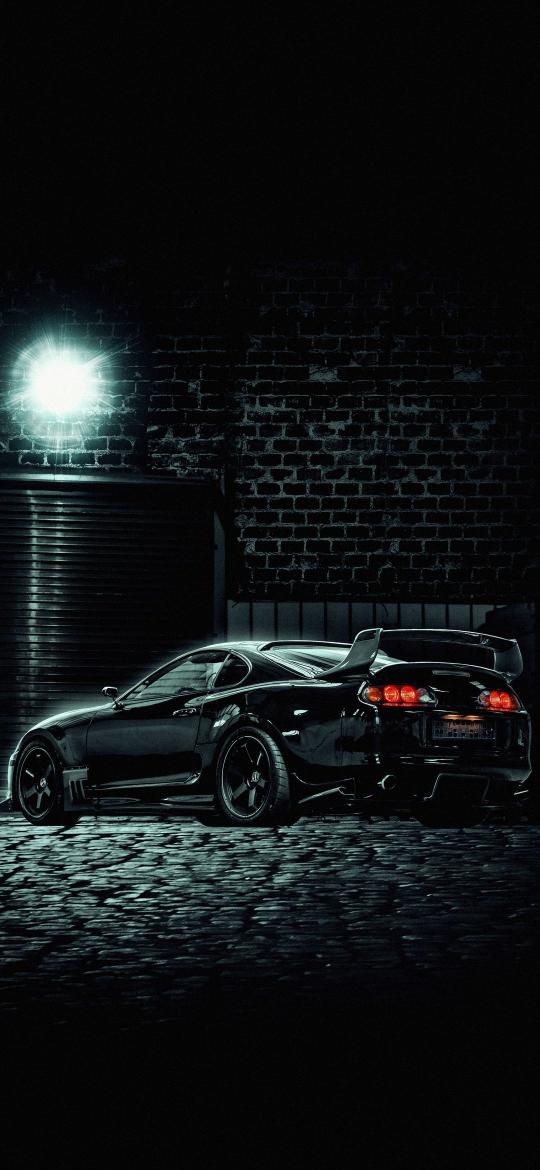 Dark Supra Night - Related 4K Wallpapers wallpaper