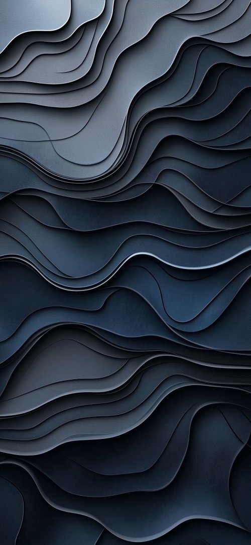 Dark Wave Texture - abstract Wallpaper